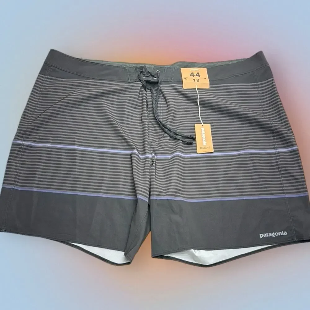 PATAGONIA Men’s 44 Gray HYDROPEAK BOARD SHORTS